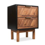 vidaXL Szafka nocna z drewna akacjowego, 40 x 30 x 53 cm vidaXL 245732