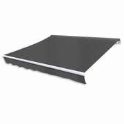 vidaXL Markiza automatyczna, 400 cm, antracytowa vidaXL 275562