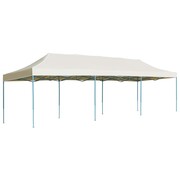 vidaXL Składany namiot imprezowy, 3 x 9 m, kremowy vidaXL 44974