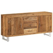 vidaXL Szafka z litego drewna z podkładów kolejowych, 160 x 40 x 76 cm vidaXL 246415