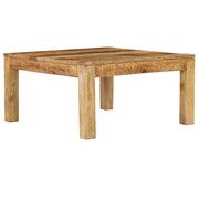 vidaXL Stolik kawowy z litego drewna mango, 80 x 80 x 40 cm vidaXL 246701