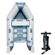 Bestway Caspian Dmuchany ponton z wiosłami 2,3 m oraz ręczną pompką Bestway 65046