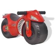 vidaXL Motocykl - jeździk, plastikowy, czerwony vidaXL 100090