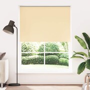 vidaXL Roleta okienna zaciemniająca beżowa 160 x 230 cm vidaXL 240177