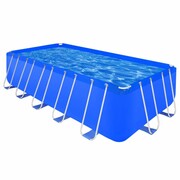 vidaXL Prostokątny basen ogrodowy ze stelażem 540 x 270 x 122cm vidaXL 90532