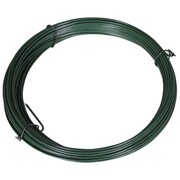 vidaXL Drut naciągowy do ogrodzenia, 25 m, 1,4/2 mm, stalowy, zielony vidaXL 140368