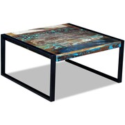 vidaXL Stolik kawowy z drewna odzyskanego 80x80x40cm vidaXL 243295