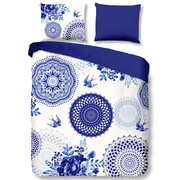 HIP Zestaw pościeli 6099-H Grande, 240 x 200/220 cm, niebieski HIP 6099.20.03