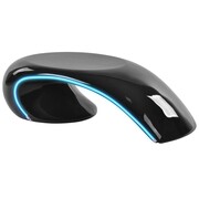 vidaXL Stolik kawowy o wysokim połysku z podświetleniem LED, czarny vidaXL 242769