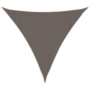 vidaXL Żagiel ogrodowy HDPE trójkątny 3,6x3,6x3,6 m Antracyt vidaXL 42280