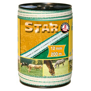 Kerbl Elektryczna taśma ogrodzeniowa Star PE, 200 m / 12 mm Kerbl 441501