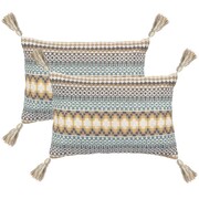 vidaXL 2 poduszki, 40x60 cm, styl boho, wielokolorowe vidaXL 245059