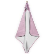 Jollein Ręcznik kąpielowy dla niemowląt, 75 x 75 cm, kolor różowy Jollein 534-836-65021