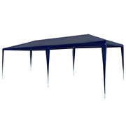 vidaXL Namiot imprezowy, 3 x 6 m, PE, niebieski vidaXL 45083