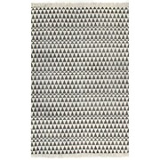 vidaXL Dywan typu kilim, bawełna, 160 x 230 cm, czarno-biały ze wzorem vidaXL 246550