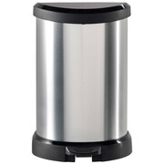 Curver Kosz na śmieci Deco z pedałem i wewnętrznym pojemnikiem, 240568 Curver 240568