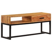 vidaXL Szafka z litego drewna akacjowego, 110 x 30 x 45 cm vidaXL 246143