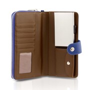 Card Guard Portfel chroniący karty, damski, niebieski, CAG006 Card Guard CAG006