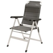 Outwell Krzesło składane Ontario, szare, 61x70x105 cm, 410078 Outwell 410078