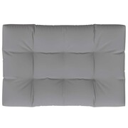 vidaXL Poduszka do siedzenia 120 x 80 x 10 cm szara vidaXL 41511