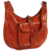 vidaXL Damska torebka z prawdziwej skóry, jasnobrązowa vidaXL 133317