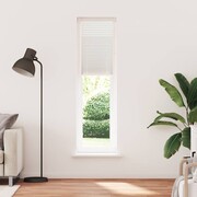 vidaXL Roleta plisowana 40x200 cm Biała vidaXL 240588