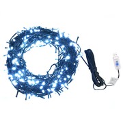 vidaXL Sznur 400 lampek LED, IP44, 40 m, zimne białe światło vidaXL 50693
