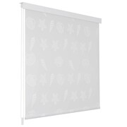 vidaXL Roleta prysznicowa 180 x 240 cm, wzór w rozgwiazdy vidaXL 142864