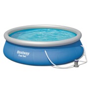 Bestway Basen Fast Set z zestawem akcesoriów, 396 x 84 cm, 57321 Bestway 91643