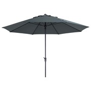 Madison Parasol ogrodowy Timor Luxe, 400 cm, szary, PAC8P014 Madison PAC8P014