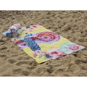 HIP Ręcznik plażowy 5584-H Yelpea, 100 x 180 cm, żółty HIP 5584.99.81