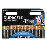 Duracell Baterie alkaliczne AA Ultra Power, 12 sztuk Duracell D004030