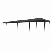 vidaXL Namiot imprezowy, 3 x 12 m, PE, antracytowy vidaXL 45090