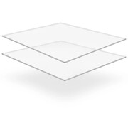 vidaXL Przezroczyste płyty akrylowe, 2 szt., 40 x 60 cm, 6 mm vidaXL 143546
