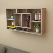 vidaXL Wisząca półka z 8 przegrodami, kolor dębu vidaXL 242549