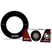XQmax Darts Osłona wokół tarczy do darta, EVA, czarna, QD7300410 XQmax Darts QD7300410