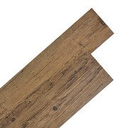 vidaXL Samoprzylepne panele podłogowe z PVC, 5,02 m², orzechowy brąz vidaXL 245170