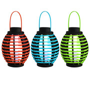 vidaXL Wiszące lampy solarne, 3 szt., białe LED vidaXL 44414