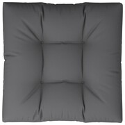 vidaXL Tapicerowana szara poduszka 80 x 80 x 10 cm vidaXL 40969