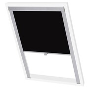 vidaXL Roleta zaciemniająca, czarna, CK02 vidaXL 133514
