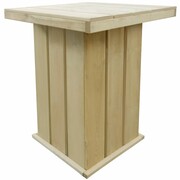 vidaXL Ogrodowy stolik barowy, impregnowane drewno FSC, 75x75x110 cm vidaXL 44910