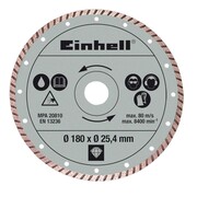 Einhell Tarcza tnąca Turbo do RT-TC 430U, 180x25,4 mm, TC-TC 618 Einhell 4301176