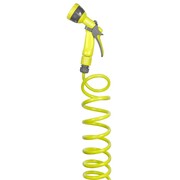 Hozelock Wąż spiralny z pistoletem Seasons, 10 m, limonkowy Hozelock 6800 4440
