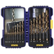 Irwin 15-częściowy zestaw wierteł HSS Turbomax Pro, 10503992 Irwin IR10503992
