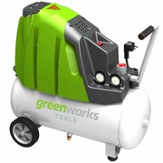 Greenworks Elektryczna sprężarka powietrza GAC24L, 1100 W, 24 L Greenworks 4101807