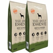 vidaXL Sucha karma dla psów Maxi Adult Essence Beef&Chicken, 2 x 30 kg vidaXL 275193