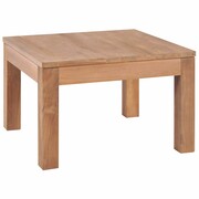 vidaXL Stolik kawowy z litego drewna tekowego, naturalny, 60x60x40 cm vidaXL 246956