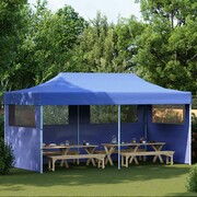 vidaXL Niebieski namiot imprezowy, rozkładany, 3 x 6 m vidaXL 41583