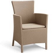 Allibert Krzesło ogrodowe Iowa, cappuccino, 215519 Allibert 215519