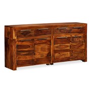 vidaXL Szafka z drewna sheesham, 160 x 35 x 75 cm vidaXL 243943